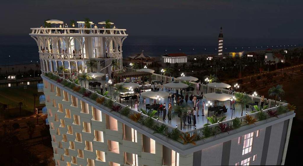 Apartment Orbi Sea Tower David Batumi Eksteriør bilde