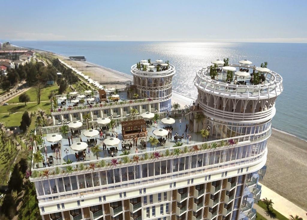 Apartment Orbi Sea Tower David Batumi Eksteriør bilde